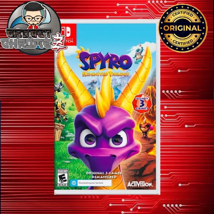 Spyro Reignited Trilogy Nintendo Switch Game Brandnew Lazada Ph