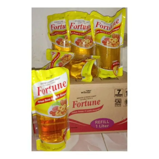 Minyak Goreng Fortune L Kemasan Pouch Liter Grosir Minyak