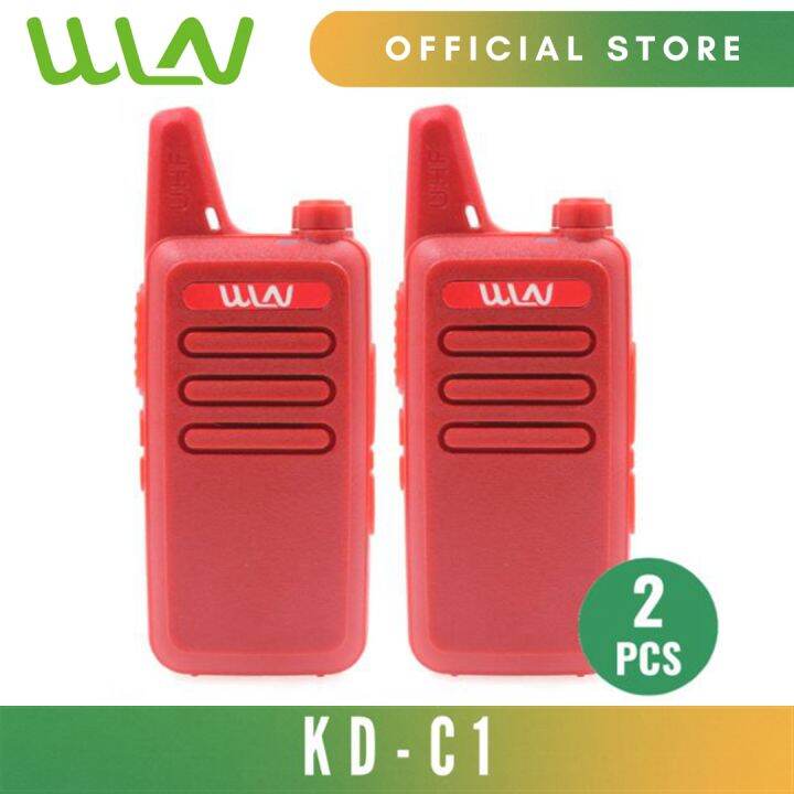 Wln Kd C W Channel Uhf Mhz Two Way Walkie Talkie Radio Set