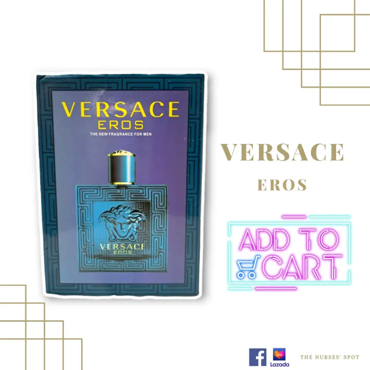 Versace Eros Men Ml Eau De Toilette Lazada Ph