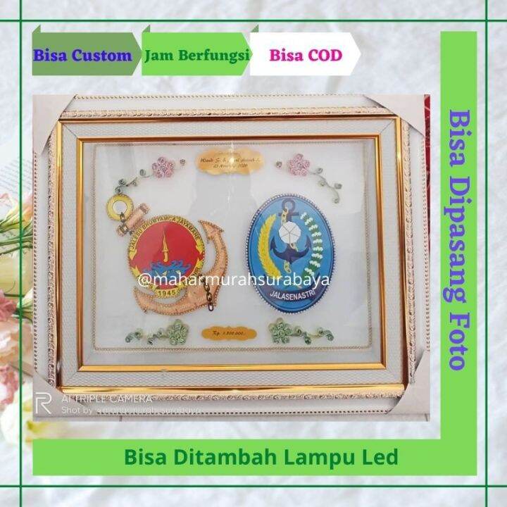 Souvenir Mahar Pernikahan Bingkai Uang Cantik Custom Unik Elegan Modern