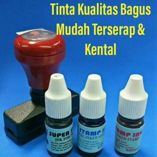 Tinta Stempel Tinta Flash Tinta Cap Stempel Flash Hitam Lazada