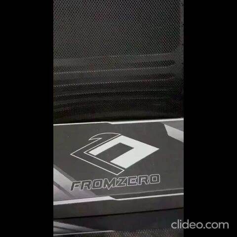 Fromzero Sepatu Futsal Fromzero Starkia Revolted White Red IN Made In