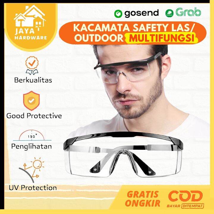 Kacamata Las Bening Clear Vaultex Kacamata Pelindung Hitam Safety