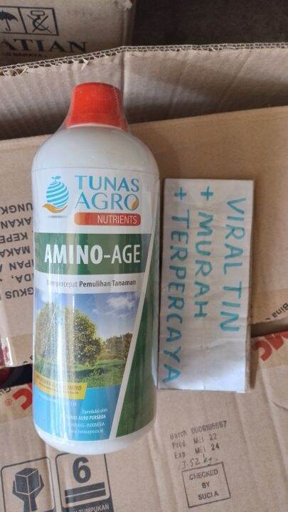 PUPUK ASAM AMINO AMINO AGE 1 LITER TUNAS AGRO Nutrisi Mikro Makro