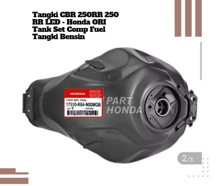 Tangki Cbr Rr Rr Led Honda Ori Tank Set Comp Fuel Tangki