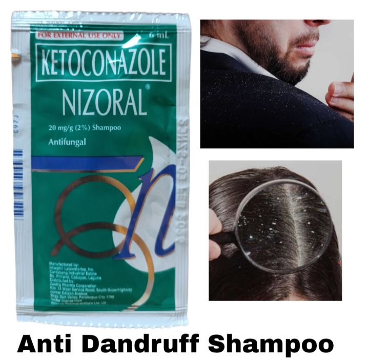 NIZORAL SHAMPOO Ketoconazole Anti Dandruff Shampoo Per Sachet Lazada PH