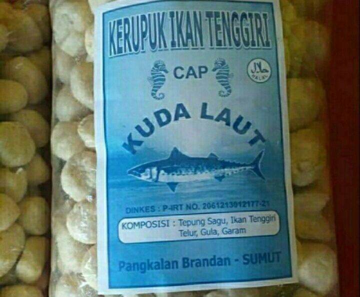 Kerupuk Ikan Tenggiri Cap Kuda Laut Isi 250 Gr Lazada Indonesia