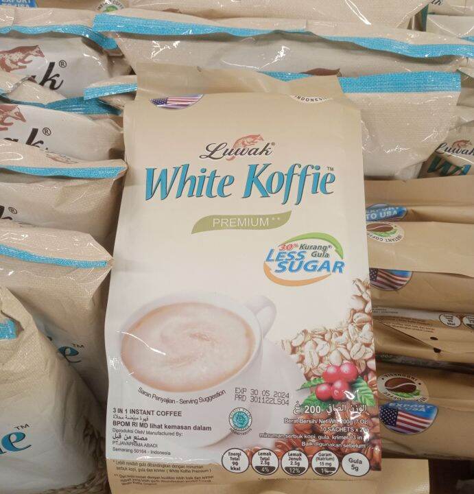 Luwak White Koffie Less Sugar S X G Lazada Indonesia