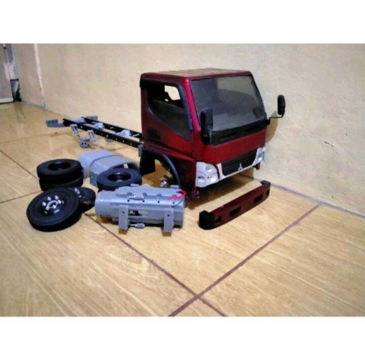 Paket Kit Rc Truck Canter Skala 10 Lazada Indonesia