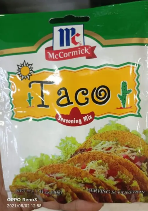 TACO SEASONING McCormick Lazada PH