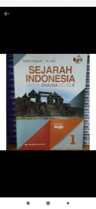 Sejarah Indonesia Sma Ma Kelas Wajib Revisi K Erlangga Lazada