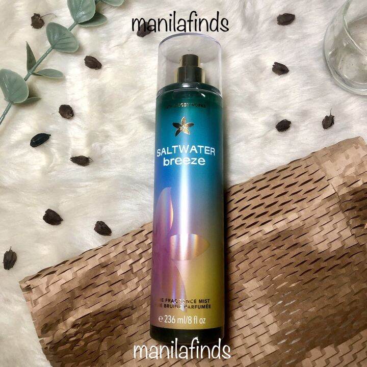 Saltwater Breeze Decant Bath And Body Works BBW Decant Body Mist Fine