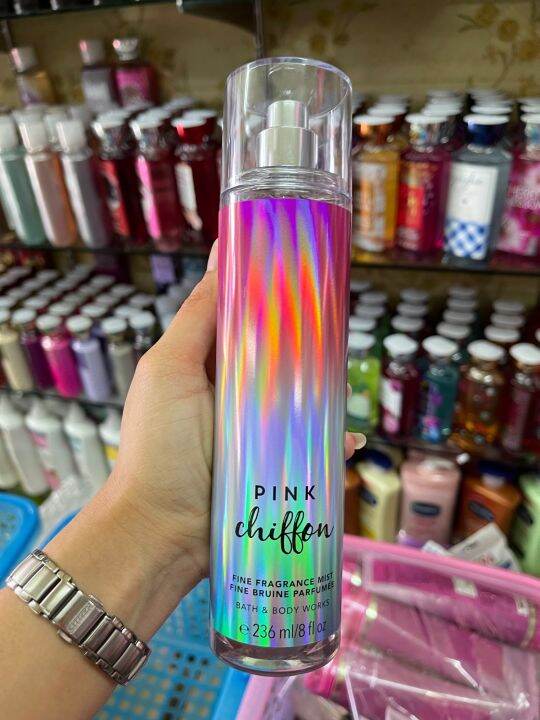 Bath Body Works Pink Chiffon Fine Fragrance Mist 236ml ของแท