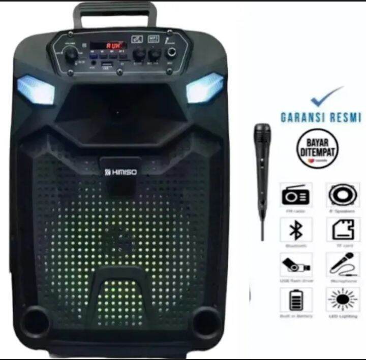 PALING DIGEMARI Speaker Bluetooth Kimiso 8 5inc Subwoofer