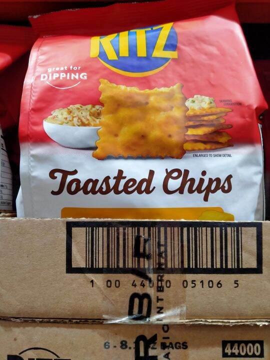 RITZ TOASTED CHIPS CHEDDAR 8 1oz 229g Lazada PH