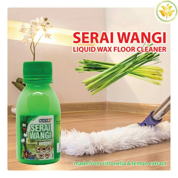 Ready Stock Kleenso Serai Wangi Liquid Wax Floor Cleaner 120ml Lazada