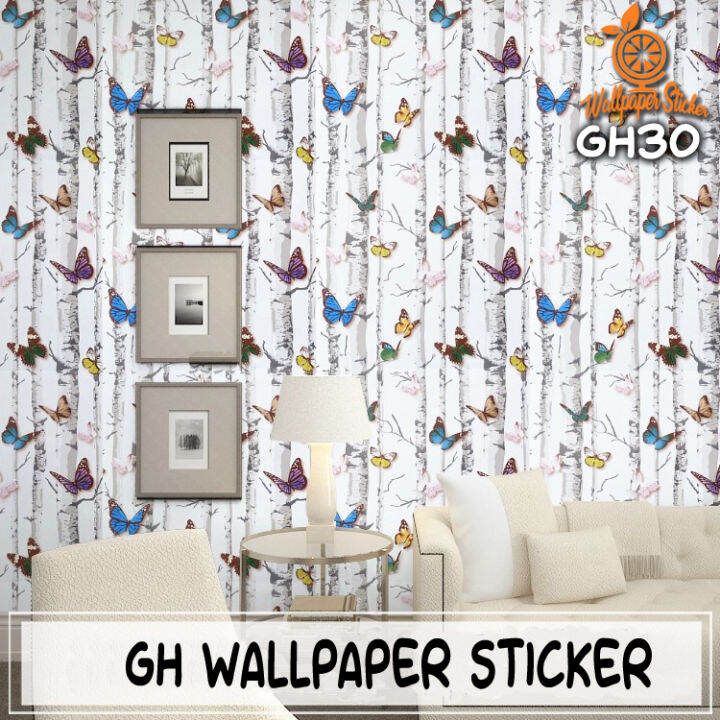 WALLPAPERDINDING PAKET 5 ROLL COD Wallpaper Stiker Dinding Motif Dan