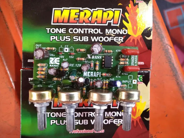 Kit Tone Control Mono Plus Subwoofer Merapi Lazada Indonesia