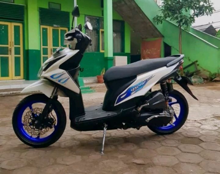 Sticker Striping Honda Beat Fi Sampai Transparan Mexdecal Api