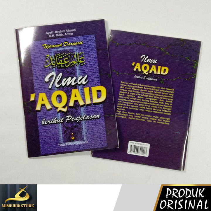 Buku Ilmu Aqaid Terjemahan Tijanud Darari Syekh Ibrahim Al