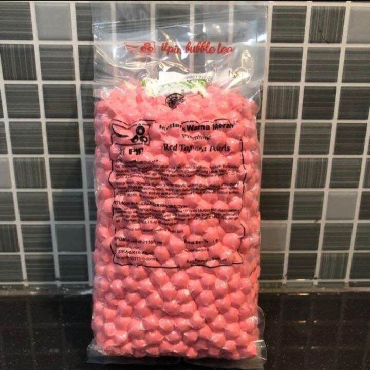 Boba Pearl Bubble Tapioka Pearl Boba Aneka Rasa Kemasan 1kg Varian