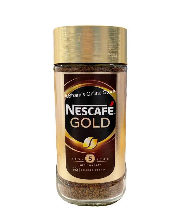 Nescafe Gold 5 Medium Roast 100 Cups Instant Coffee 200g Lazada PH