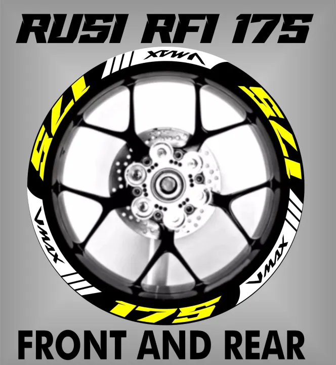 Rusi Rfi Rim Decals Paired Wheel Lazada Ph