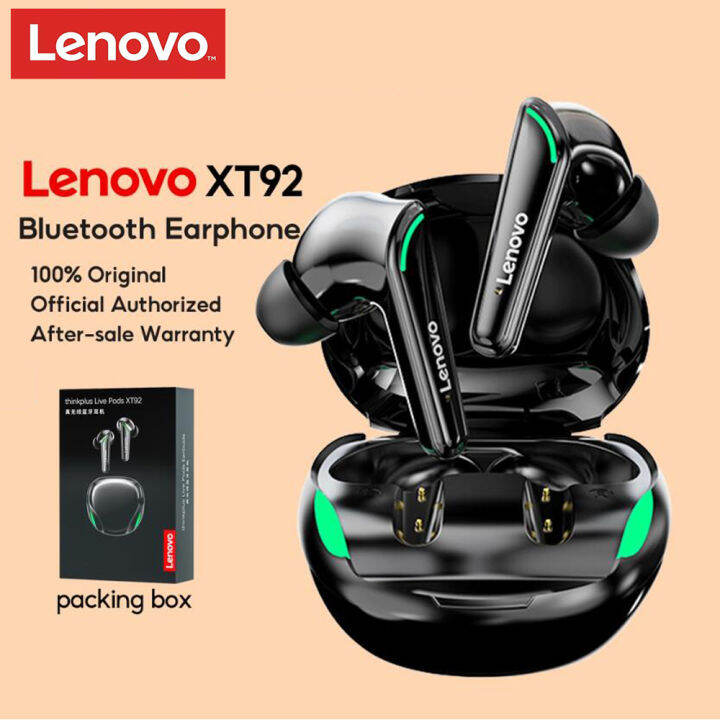 Lenovo XT92 True Wireless Earphones Bluetooth 5 0 Gaming Low Latency