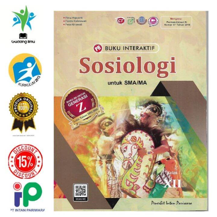 Buku Lks Pr Interaktif Sosiologi Kelas Xii Tahun Intan