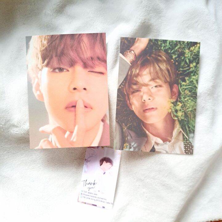 Official BTS Taehyung Hybe Insight Postcard Tingi Garden Lazada PH