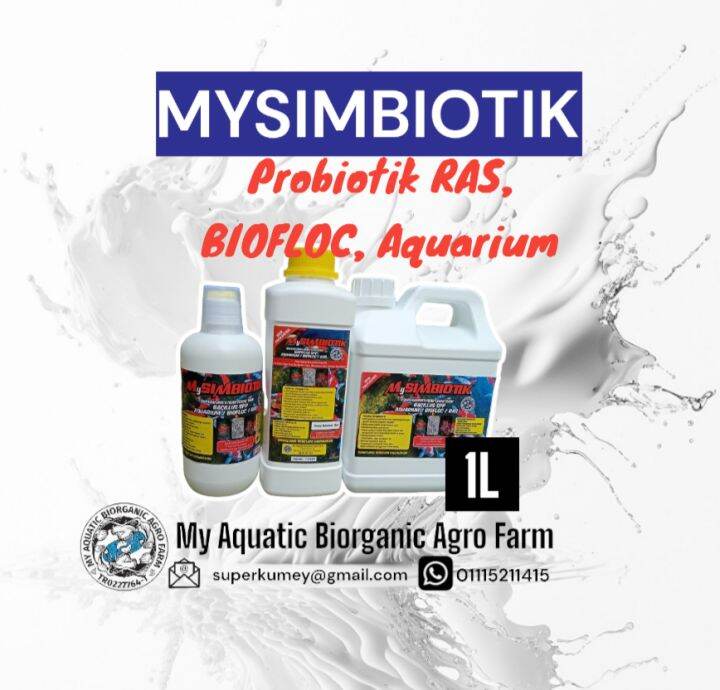 PROBIOTIK MYSIMBIOTIK RAS AQUARIUM BIOFLOC SYSTEM Lazada