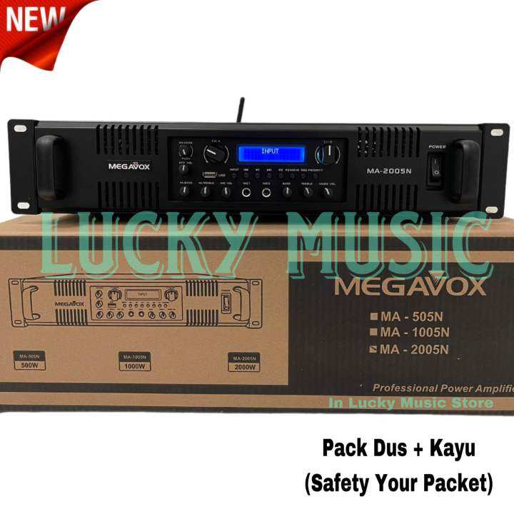 Power Amplifier Megavox Ma Dan Ma Original Lazada Indonesia