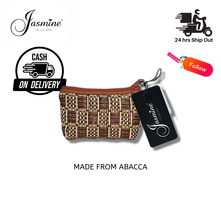 Abacca Coin Purse By Jasmine Collections Pinoy Style Authentic Elegant