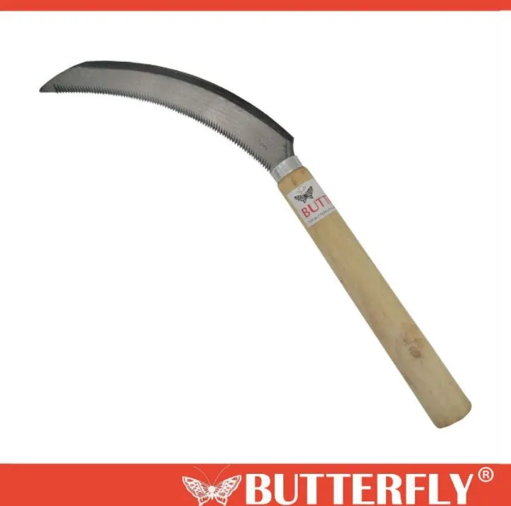 Butterfly Garden Sickle Reaping Hook Karet Karit Panggapas