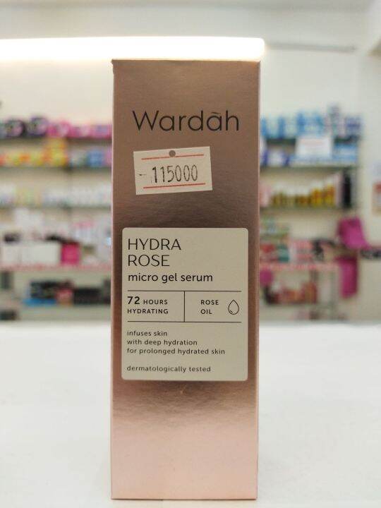 Wardah Hydra Rose Micro Gel Serum Lazada Indonesia