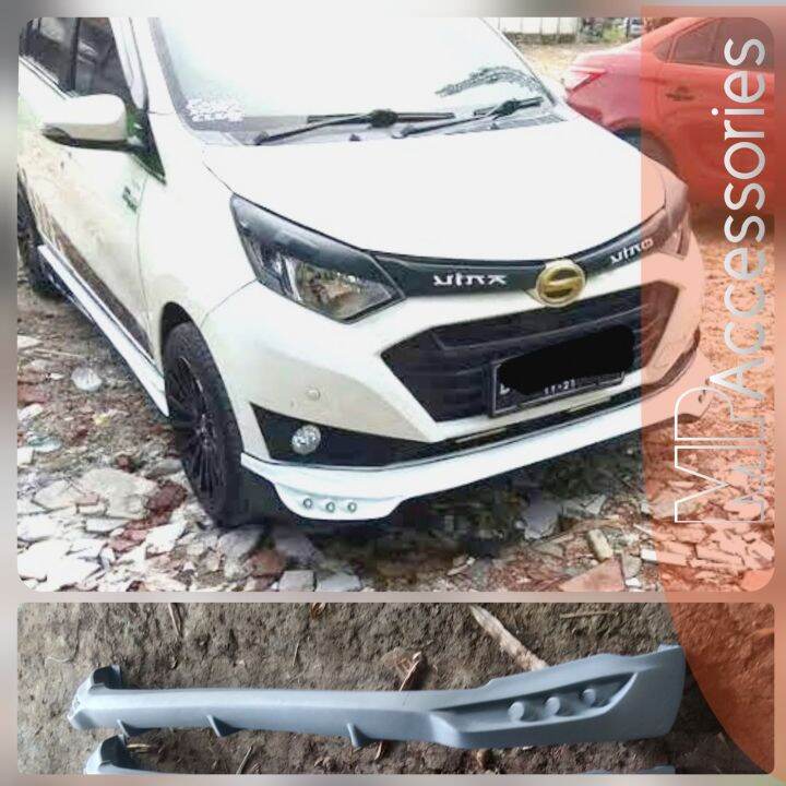 Bodykit Add On Depan Toyota Calya Dan Daihatsu Sigra Tahun