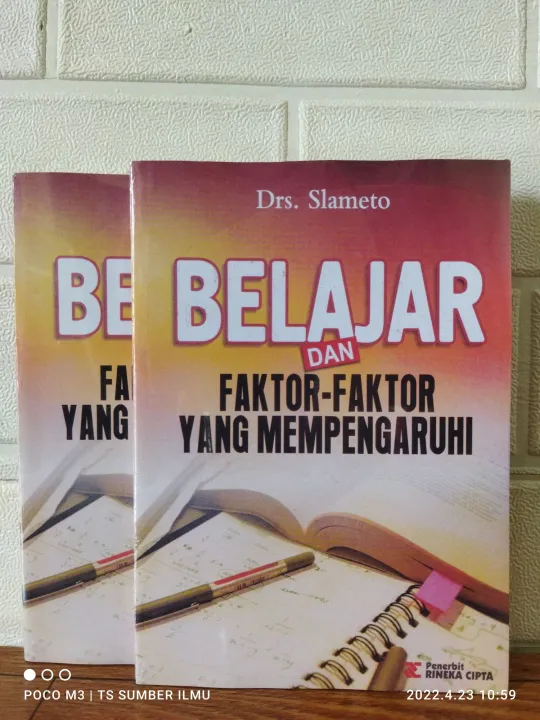 Buku Belajar Dan Faktor Faktor Yang Mempengaruhi Slameto Lazada