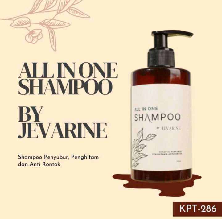 Jevarine Shampoo All In One Anti Rontok Anti Ketombe Lazada Indonesia