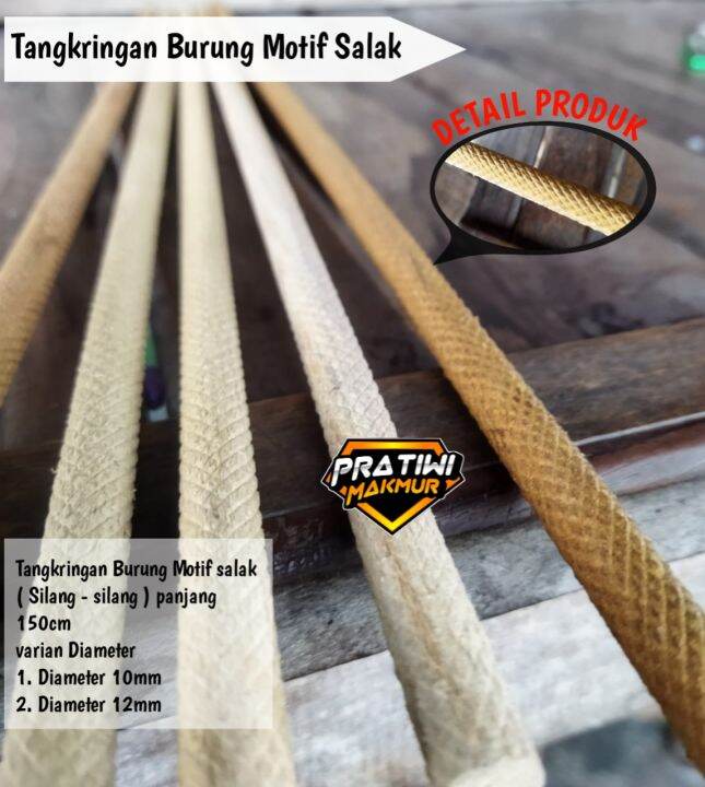 Tangkringan Sisik Ular Tangkringan Motif Salak Mentahan D Mm