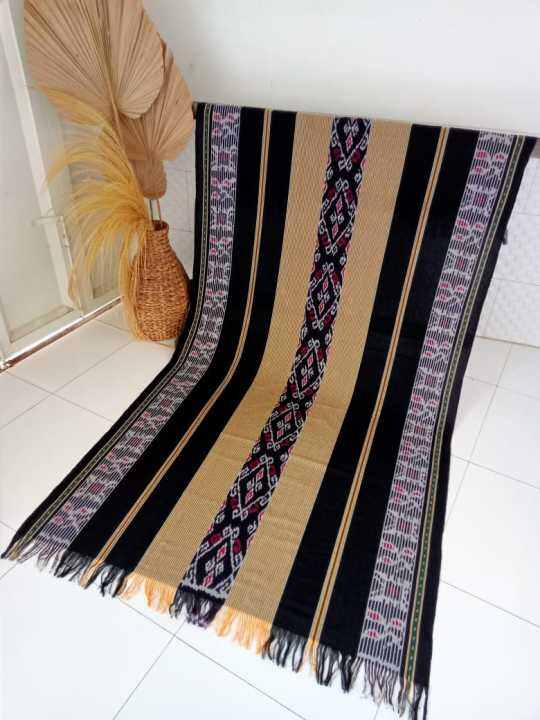 Kain Tenun Ikat Tradisional Antik Blanket Etnik Original Lazada Indonesia