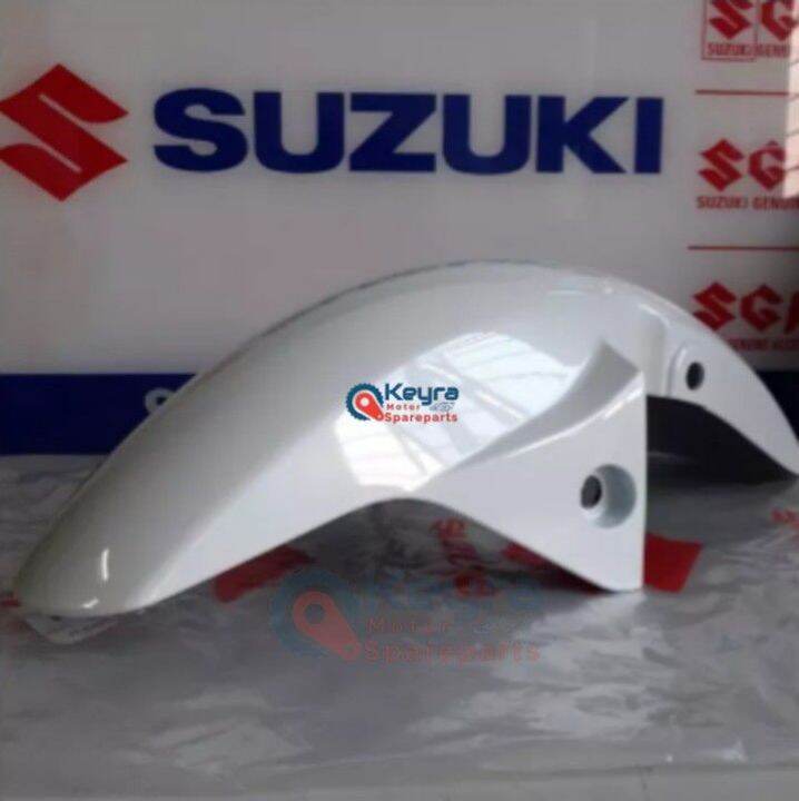 Spakbor Depan Gsx R Gsx S Putih Asli Original Suzuki Lazada