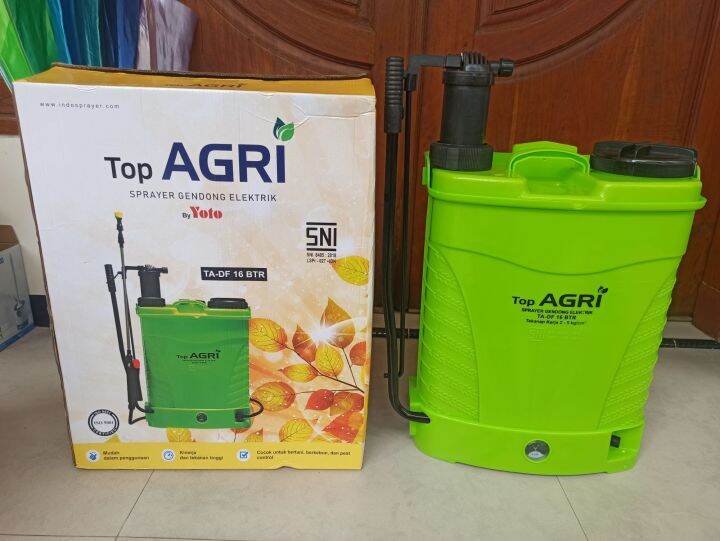 Semprotan Manual Dan Elektrik Inl Liter Sprayer Top Agri Baterai