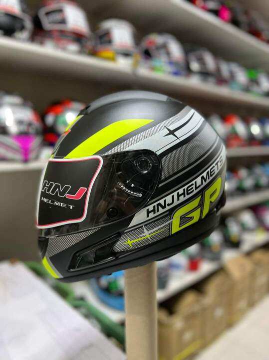 Hnj Fullface Singlevisor Helmet Lazada Ph