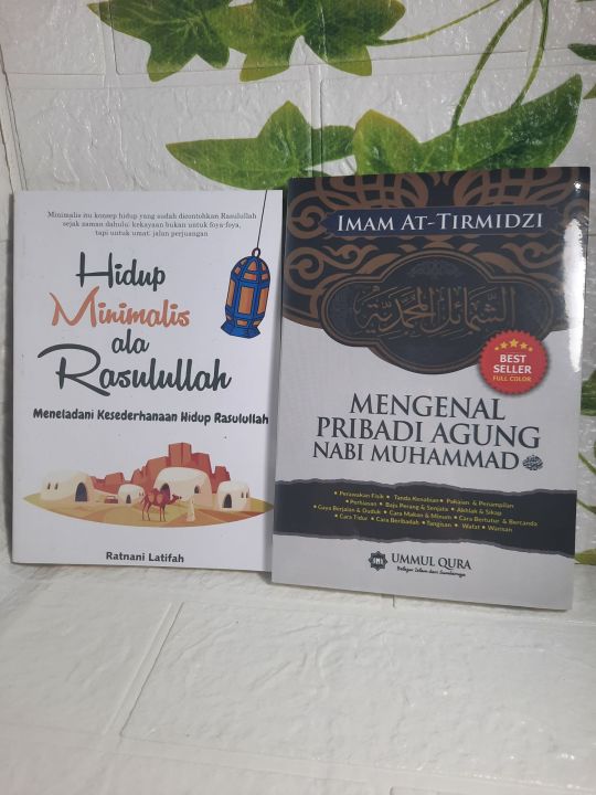 Paket 2 Buku Mengenal Pribadi Agung Nabi Muhammad SAW Hidup Minimalis