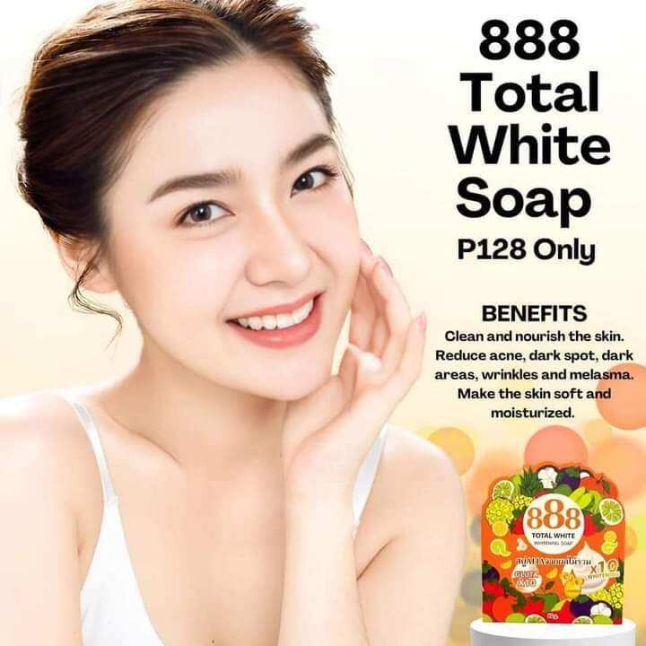 888 Total White Whitening Soap Lazada PH