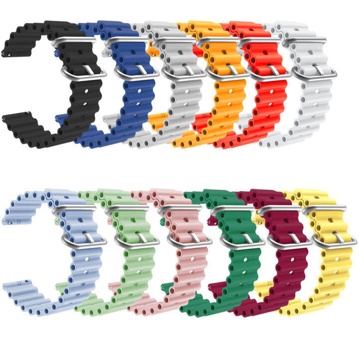 Ocean Strap For Huawei Watch GT 4 41mm Sports Silicone Band Bracelet