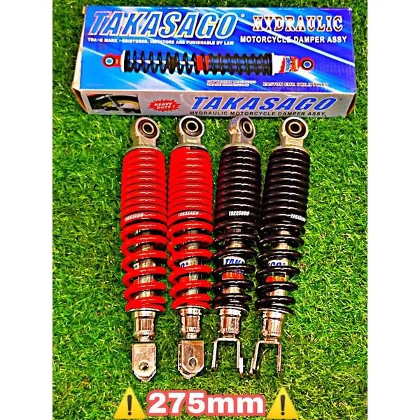 TAKASAGO REAR SHOCK 275MM NOUVO NMAX AEROX MIO CLICK BEAT ORIGINAL