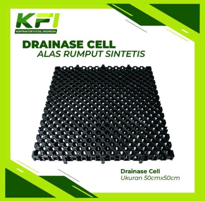 Drainase Cell Knokdown X Cm Alas Rumput Sintetis Drainage Cell