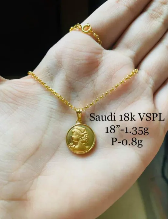 18k Saudi Gold Necklace Pawnable Lazada PH